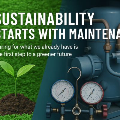 Sustainability Starts With Maintenance